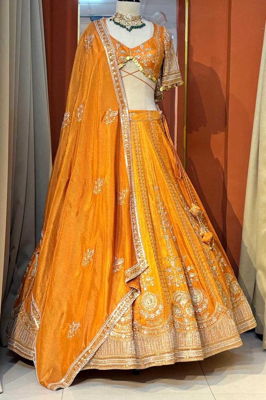 Genda Lehenga Set