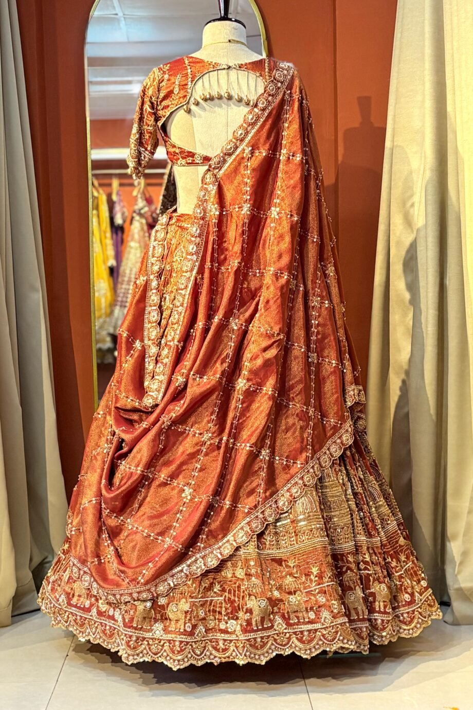 Gajrani Lehenga Set