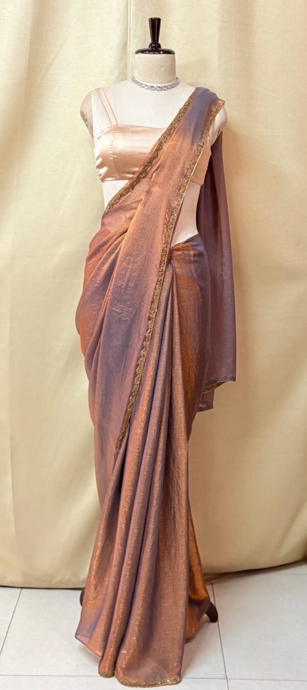 Fandy Gold Saree