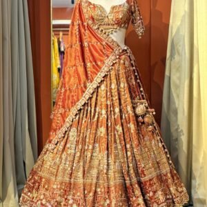 Gajrani Bridal Lehenga