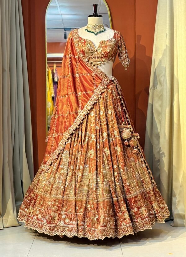Gajrani Bridal Lehenga