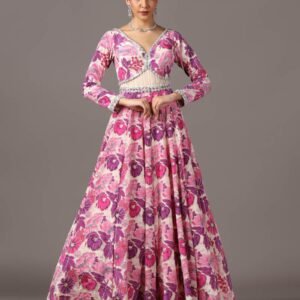 Blush Baagh Indo Western